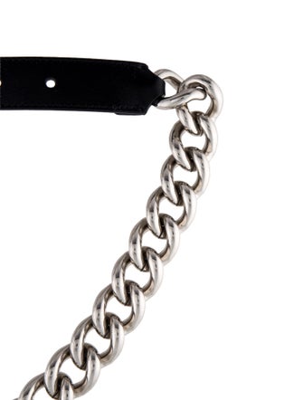 Alexander McQueen Skinny Metal Waist Belt