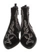 Alexander McQueen Velvet Boots