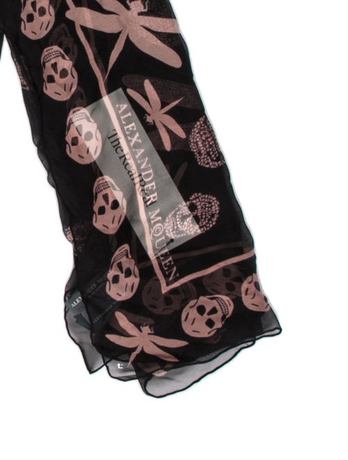 Alexander McQueen Silk Skull Scarf