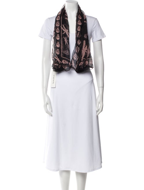 Alexander McQueen Silk Skull Scarf