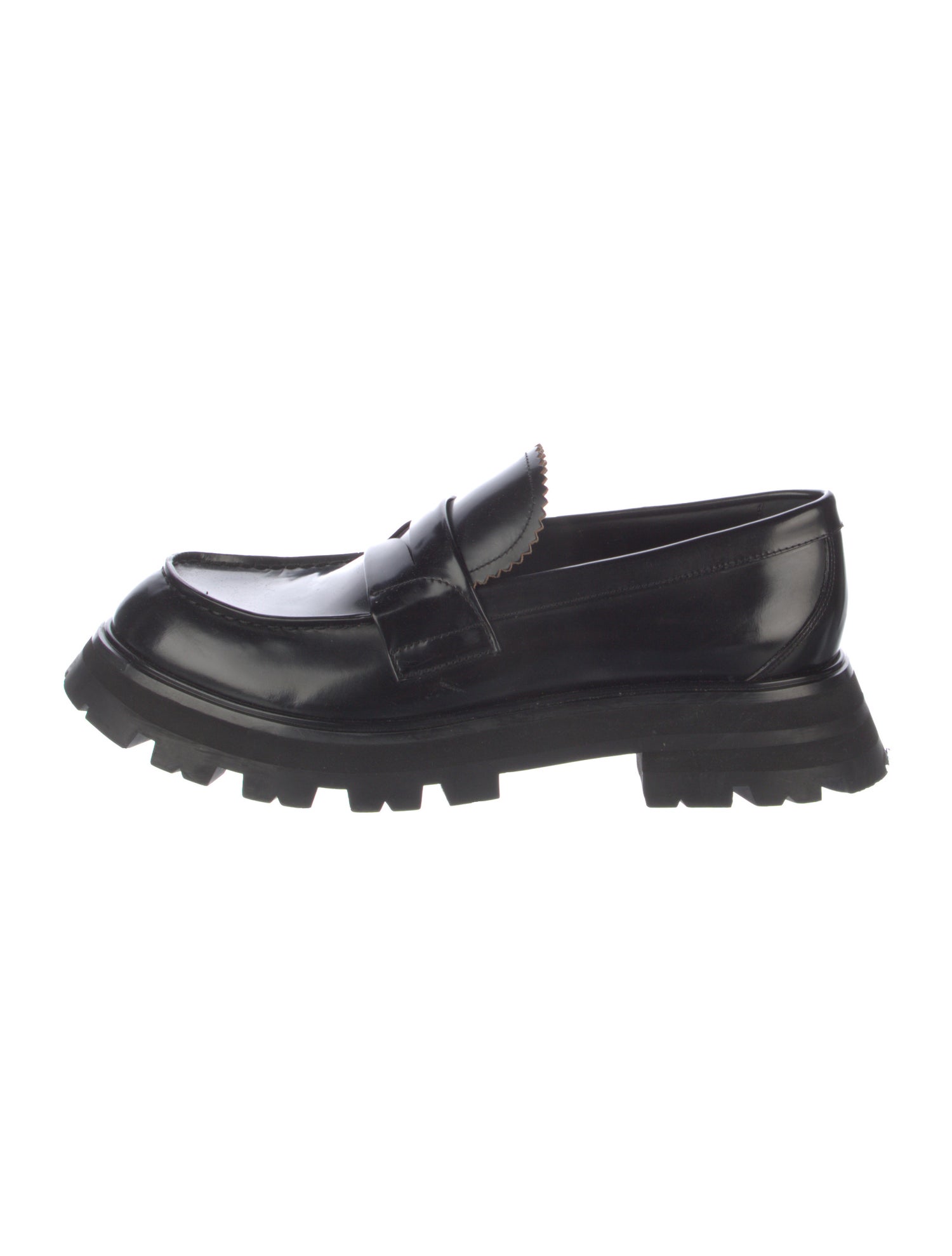 Alexander McQueen Leather Loafers