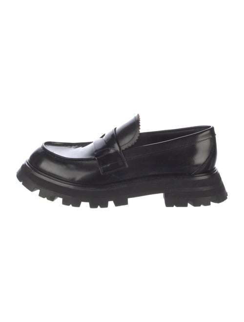 Alexander McQueen Leather Loafers