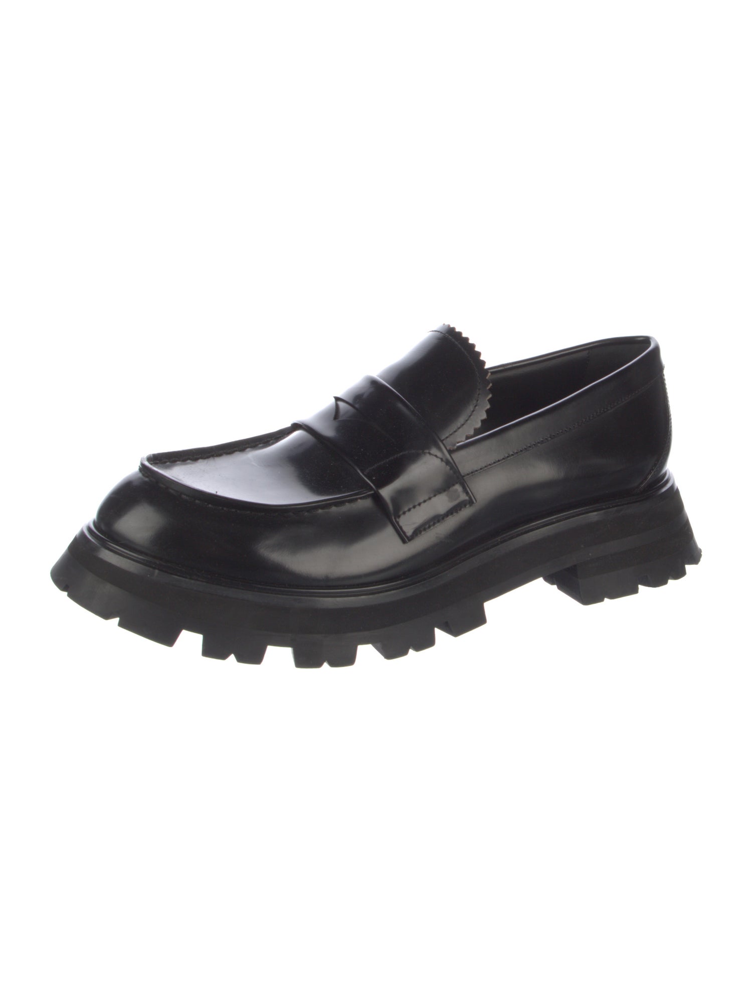 Alexander McQueen Leather Loafers