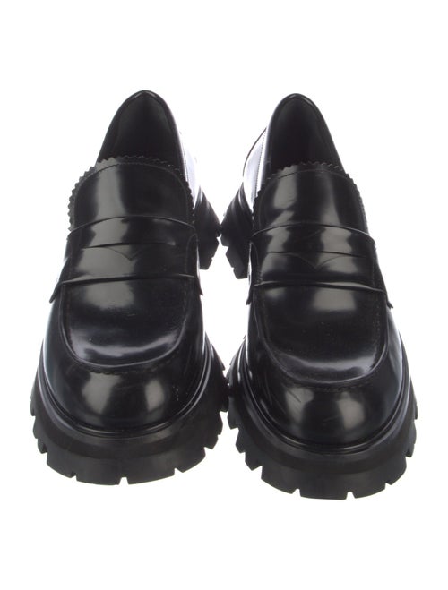Alexander McQueen Leather Loafers
