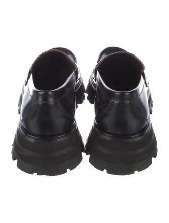 Alexander McQueen Leather Loafers