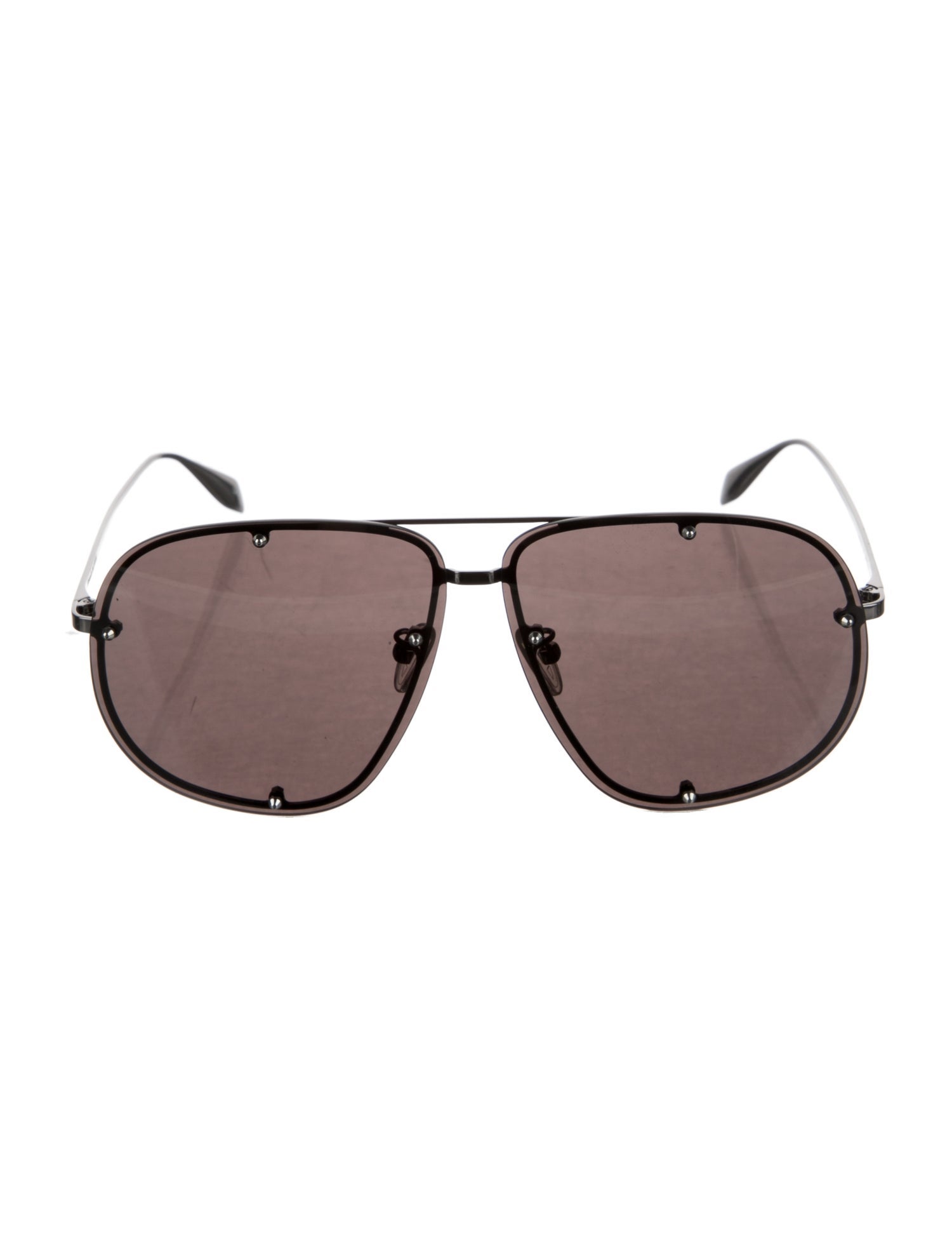 Alexander McQueen Aviator Tinted Sunglasses