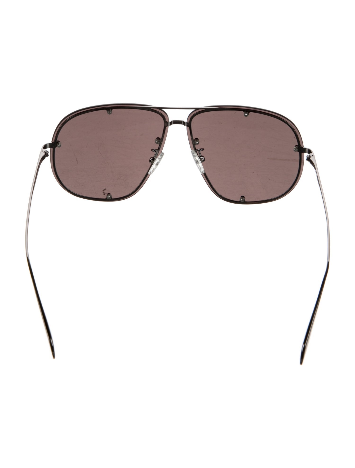 Alexander McQueen Aviator Tinted Sunglasses