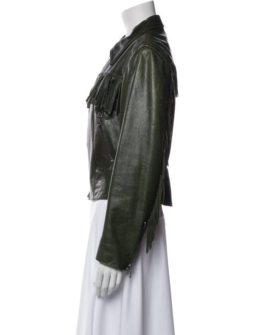 Alexander McQueen Leather Biker Jacket