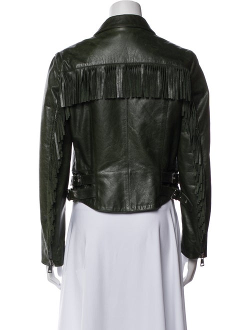 Alexander McQueen Leather Biker Jacket