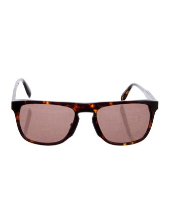 Alexander McQueen Square Tinted Sunglasses