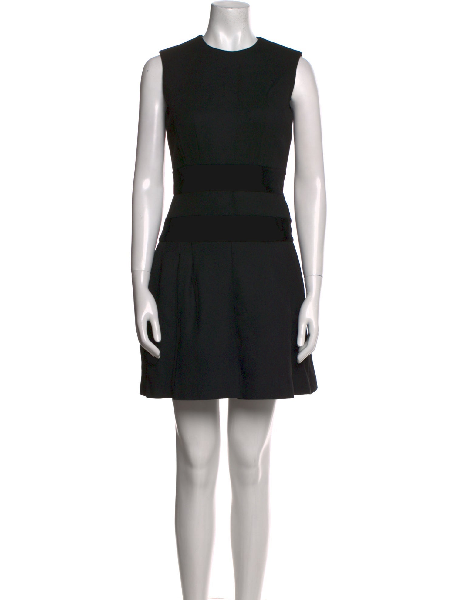 Alexander McQueen Virgin Wool Mini Dress