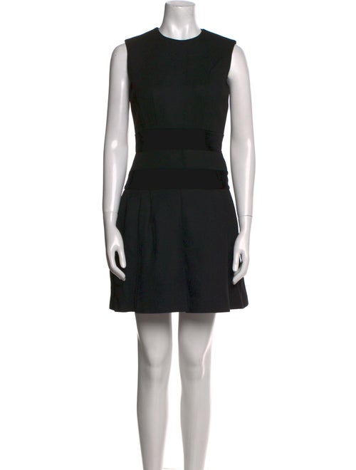 Alexander McQueen Virgin Wool Mini Dress