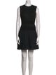 Alexander McQueen Virgin Wool Mini Dress