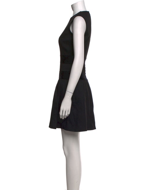 Alexander McQueen Virgin Wool Mini Dress
