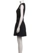 Alexander McQueen Virgin Wool Mini Dress
