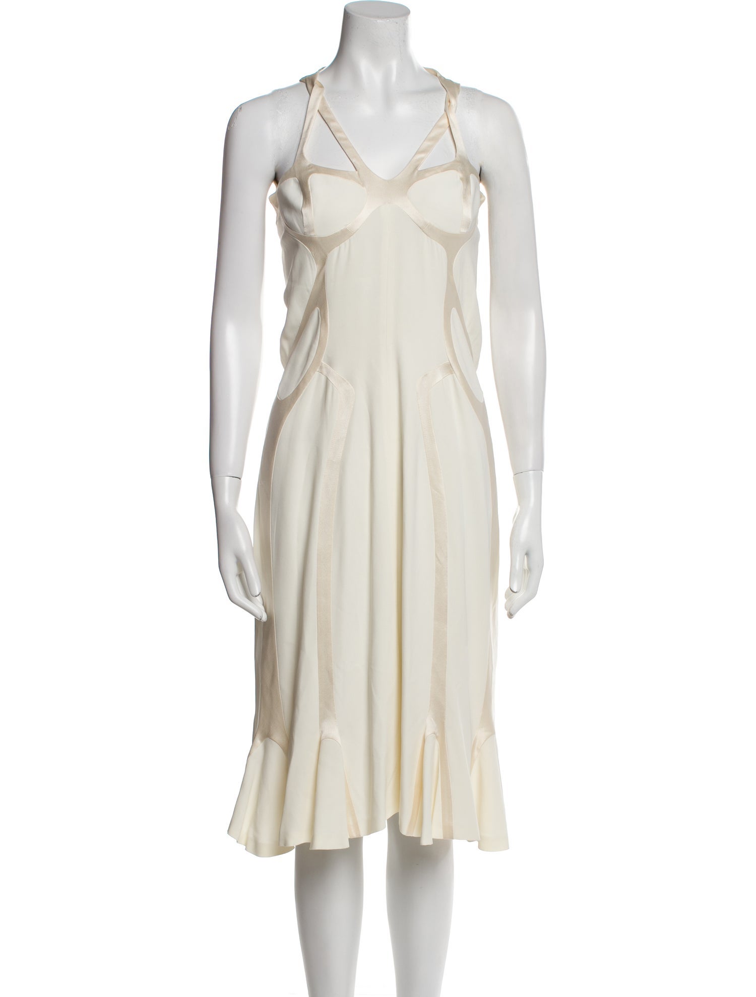 Alexander McQueen Vintage Midi Length Dress