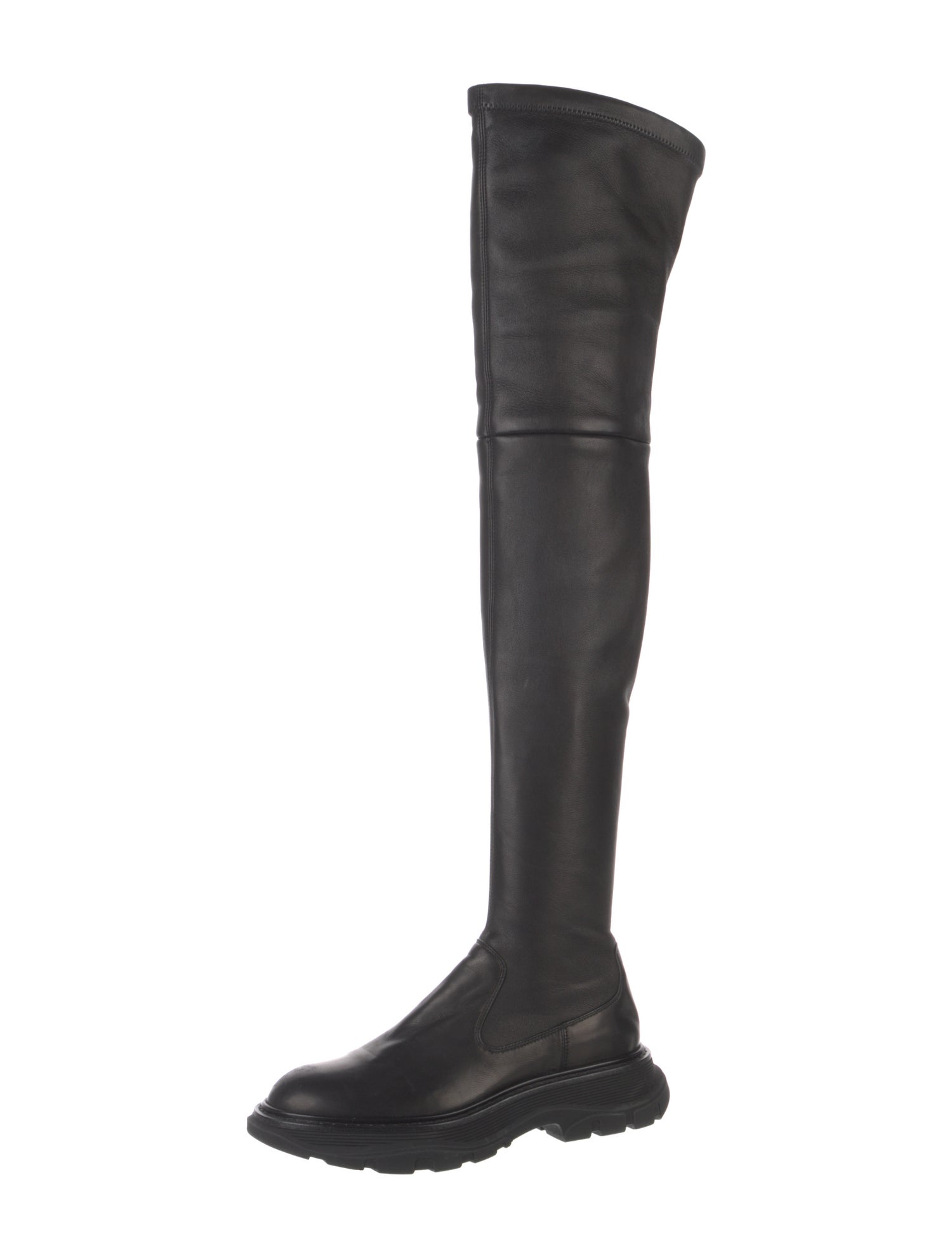 Alexander McQueen Leather Boots