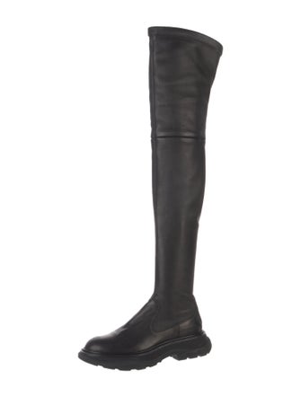 Alexander McQueen Leather Boots