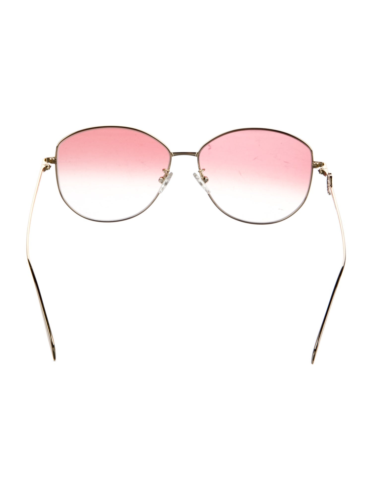 Alexander McQueen Oversize Gradient Sunglasses