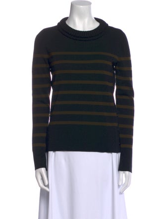 Alexander McQueen Wool Striped Sweater