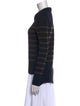 Alexander McQueen Wool Striped Sweater