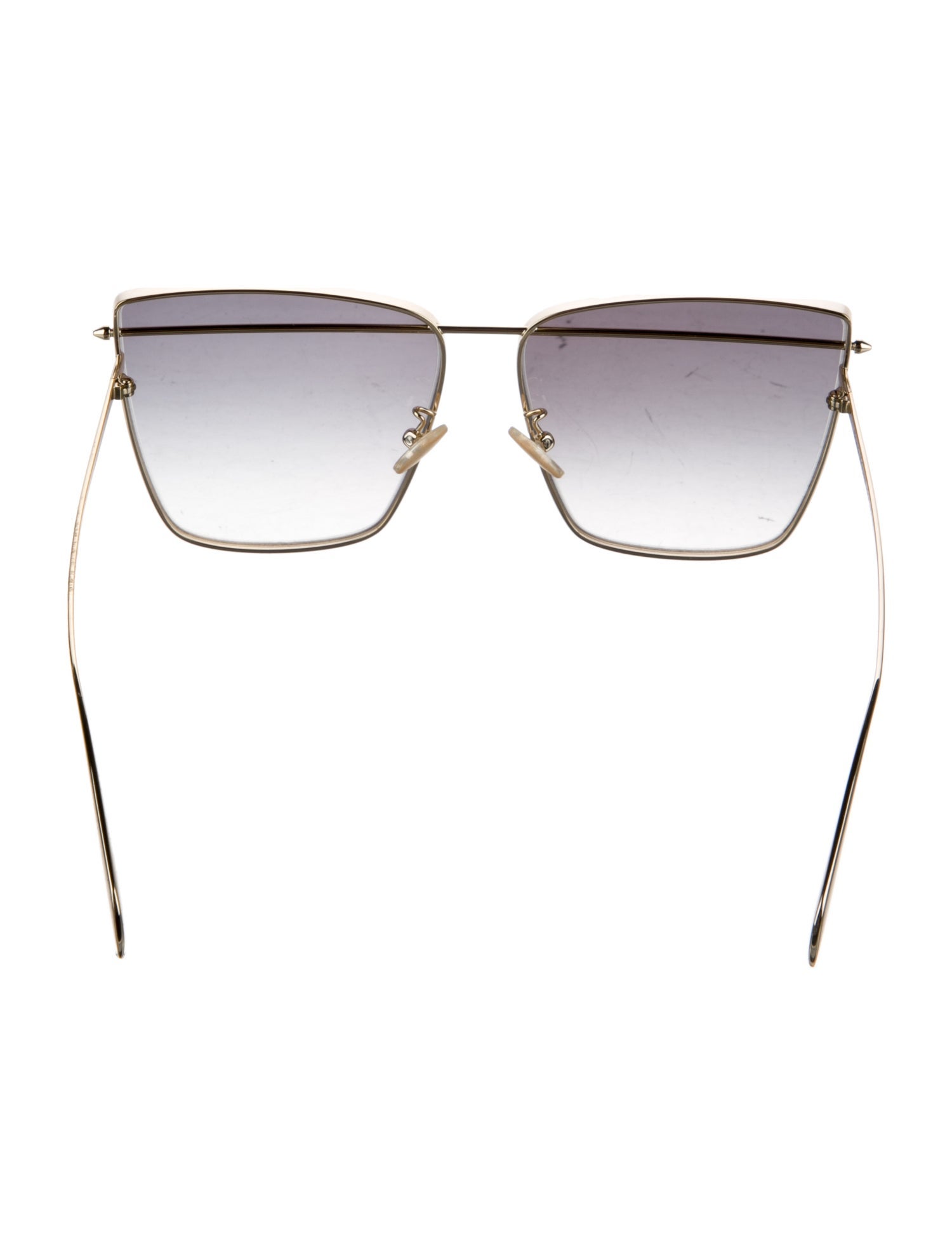 Alexander McQueen Square Gradient Sunglasses