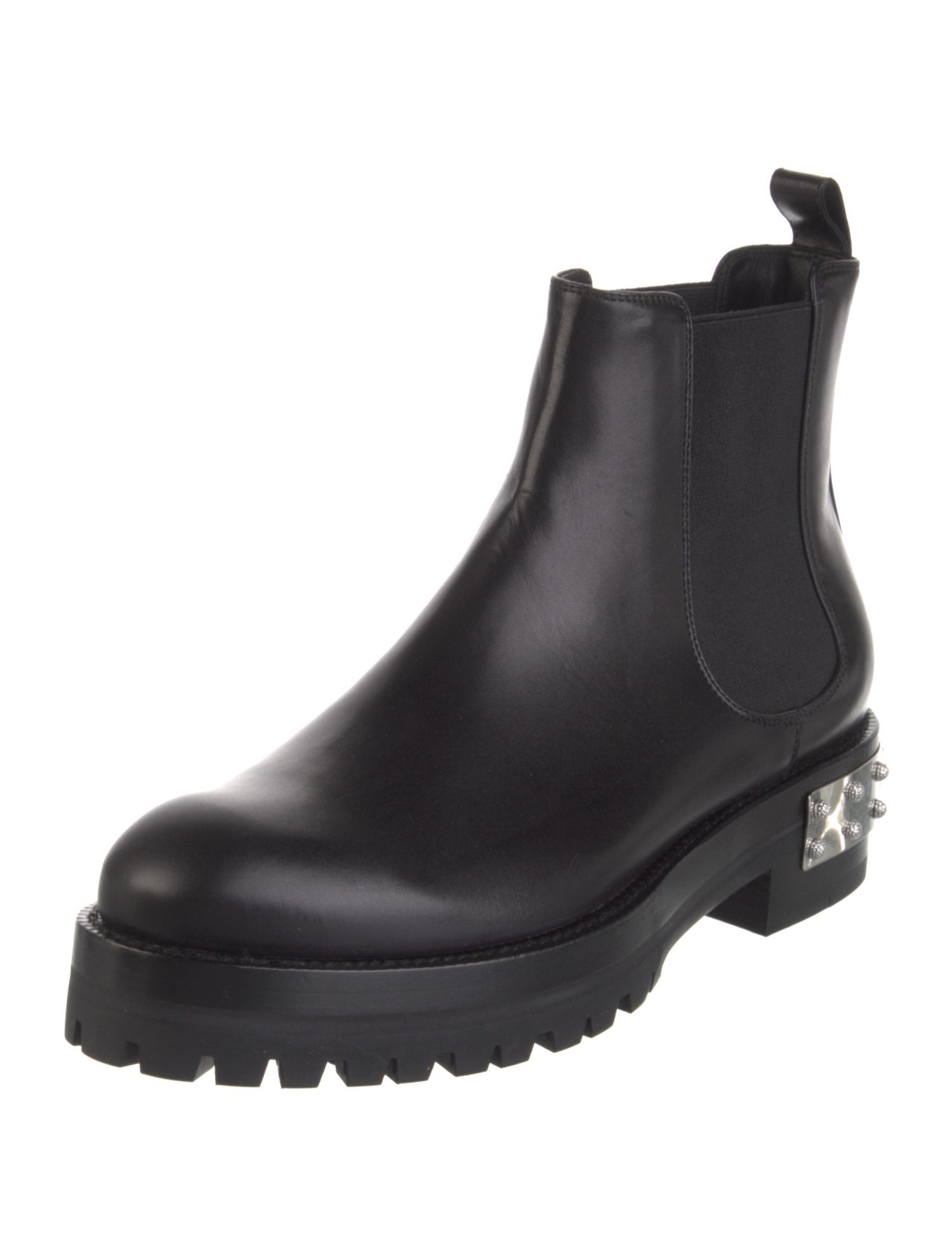 Alexander McQueen Leather Chelsea Boots