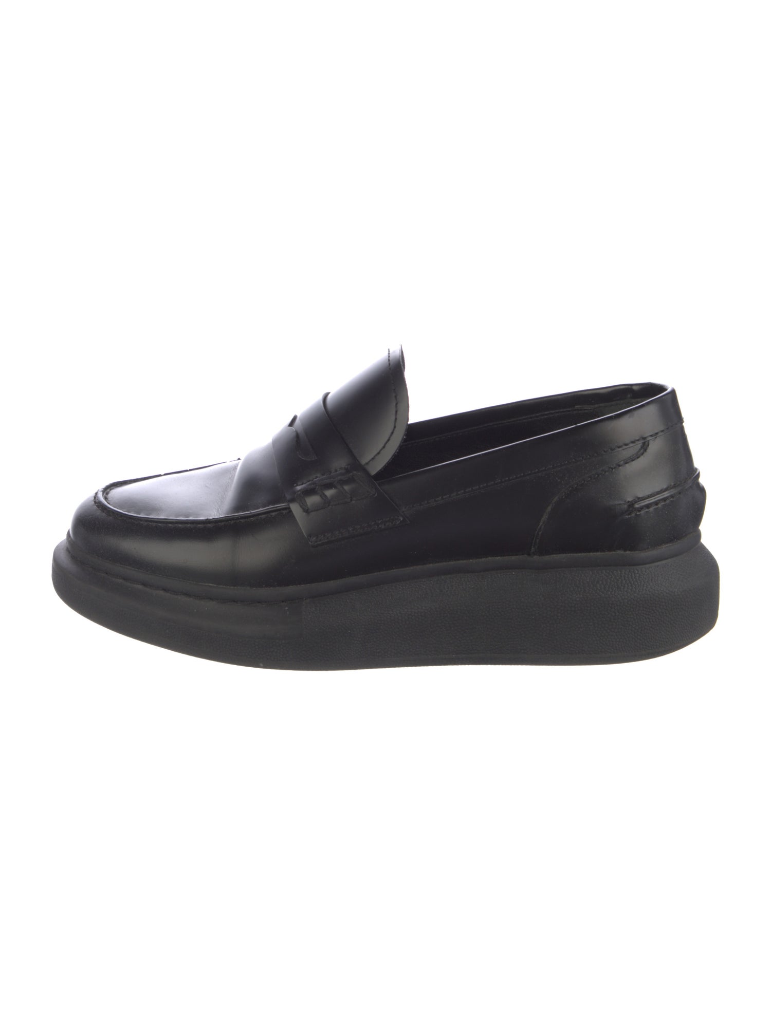 Alexander McQueen Leather Loafers