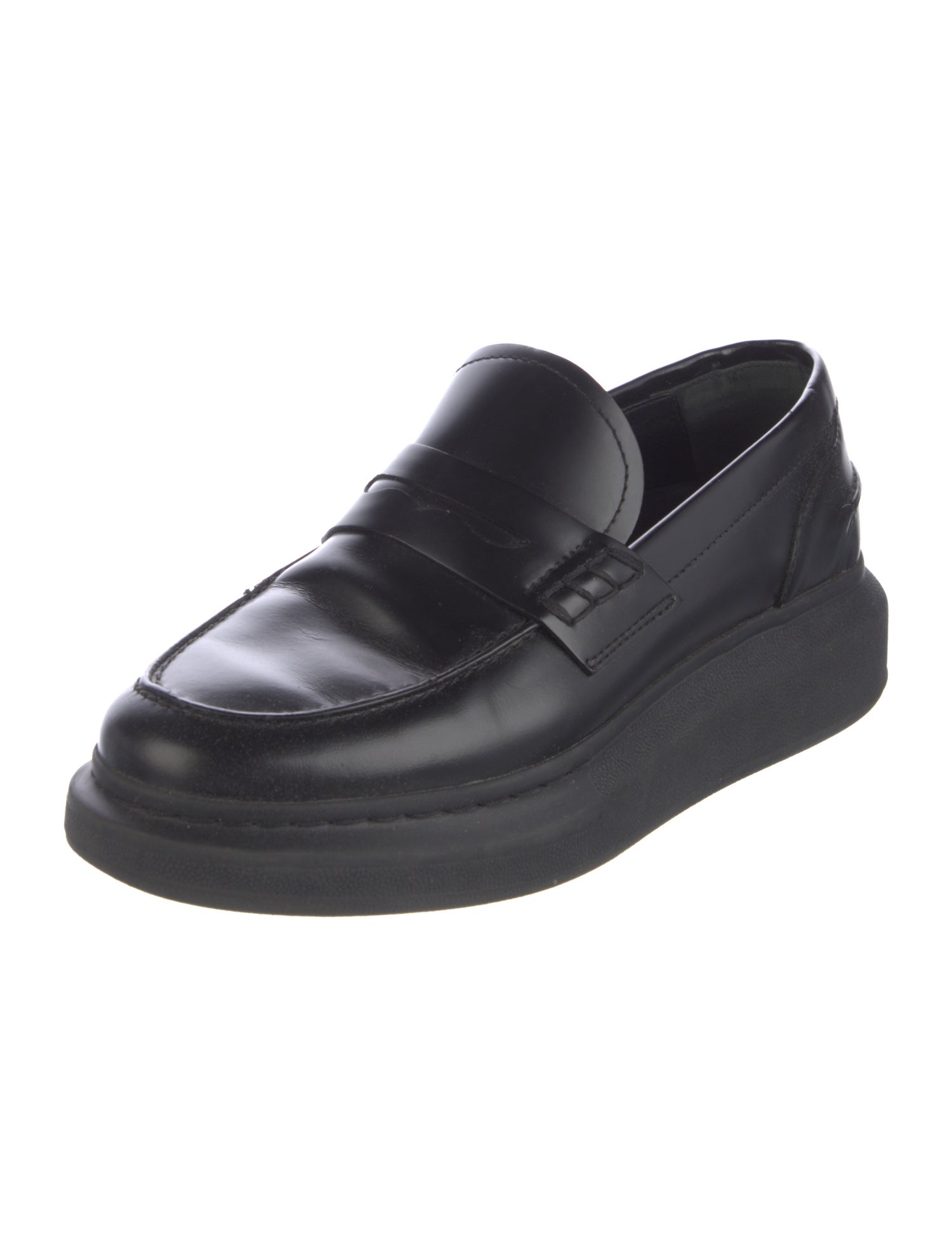 Alexander McQueen Leather Loafers
