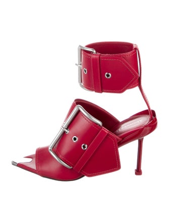 Alexander McQueen Leather Sandals