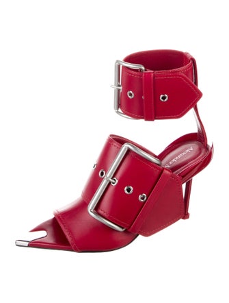 Alexander McQueen Leather Sandals