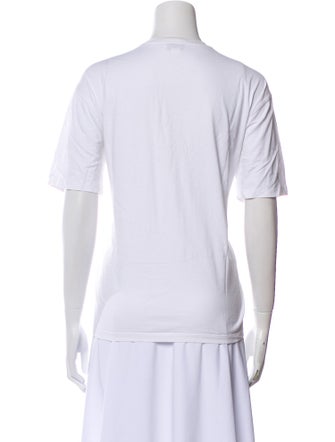 Alexander McQueen Graphic Print Crew Neck T-Shirt