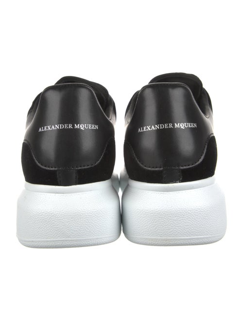 Alexander McQueen Velvet Leather Trim Embellishment Sneakers