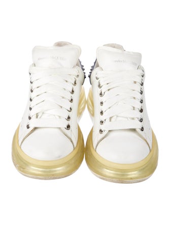 Alexander McQueen Leather Studded Accents Sneakers