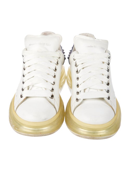 Alexander McQueen Leather Studded Accents Sneakers