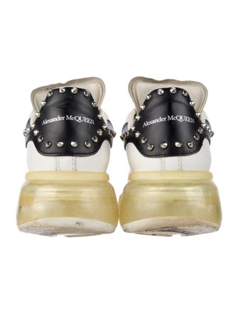 Alexander McQueen Leather Studded Accents Sneakers