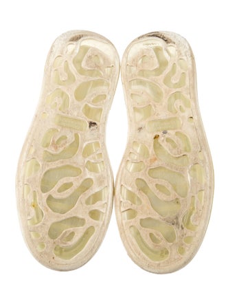 Alexander McQueen Leather Studded Accents Sneakers