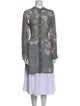 Alexander McQueen Silk Floral Print Tunic