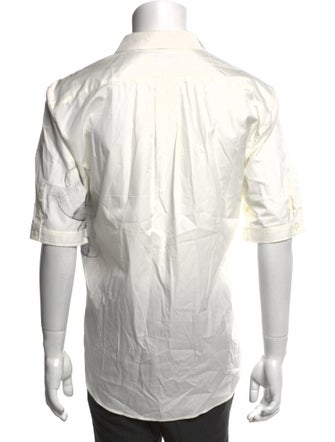 Alexander McQueen Graphic Print Short Sleeve Shirt