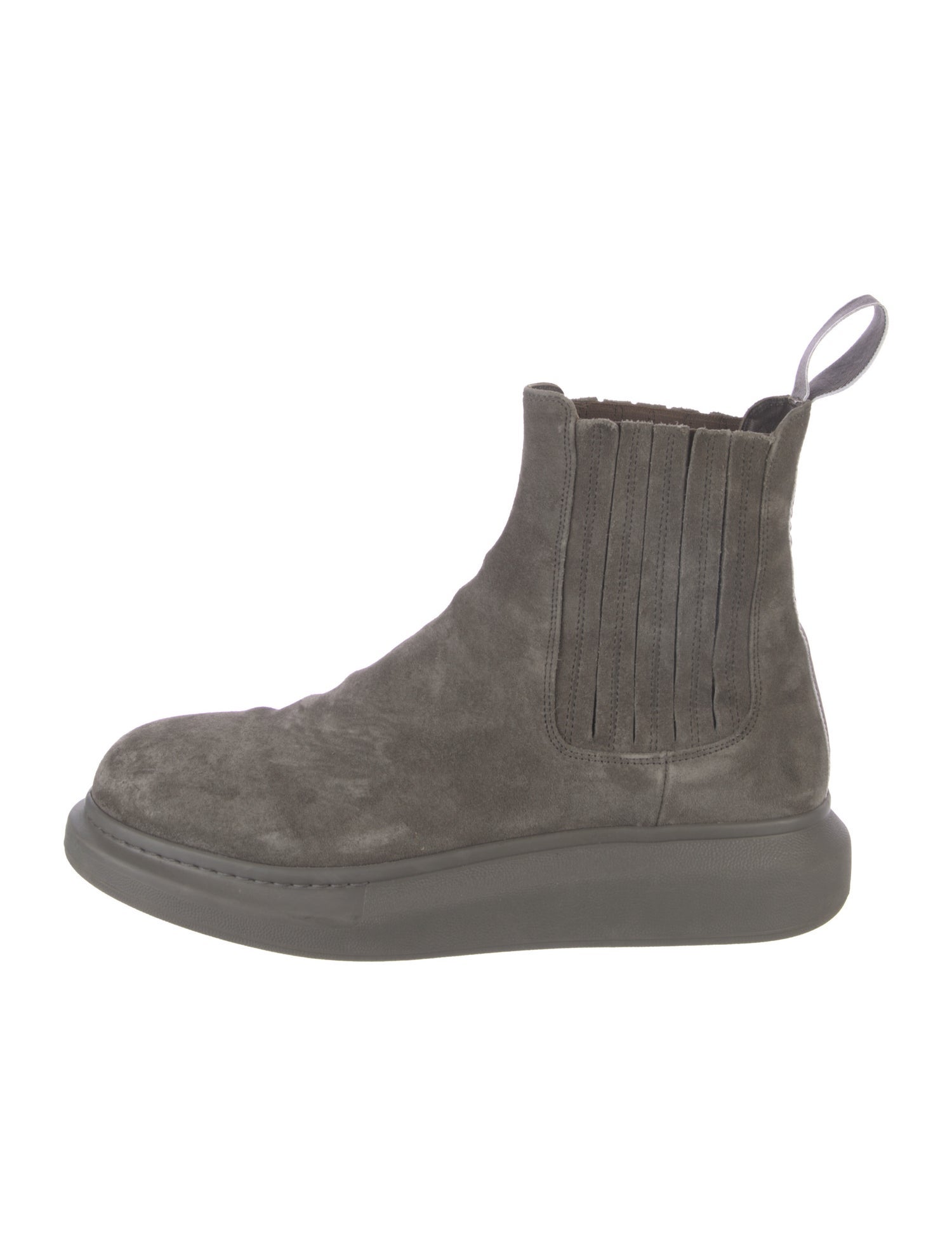 Alexander McQueen Suede Chelsea Boots