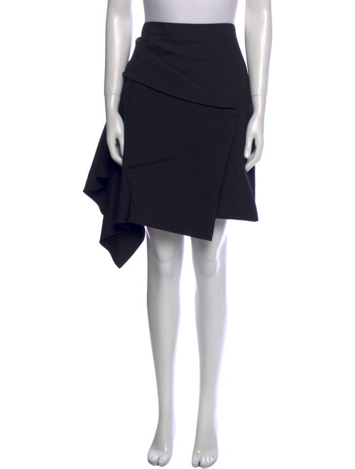 Alexander McQueen Wool Knee-Length Skirt