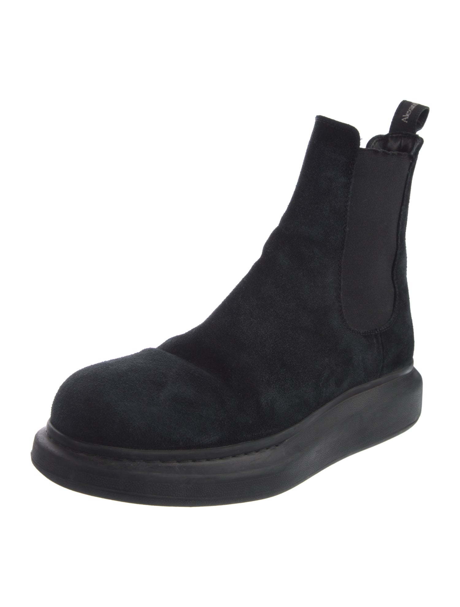 Alexander McQueen Suede Chelsea Boots