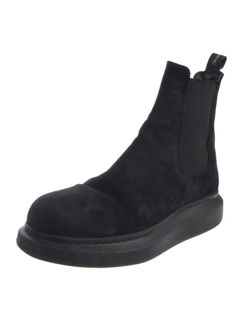 Alexander McQueen Suede Chelsea Boots