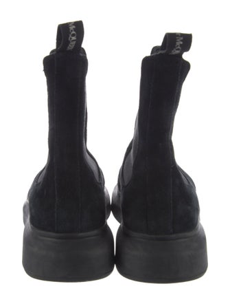 Alexander McQueen Suede Chelsea Boots