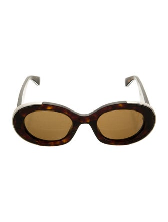 Alexander McQueen Square Tinted Sunglasses
