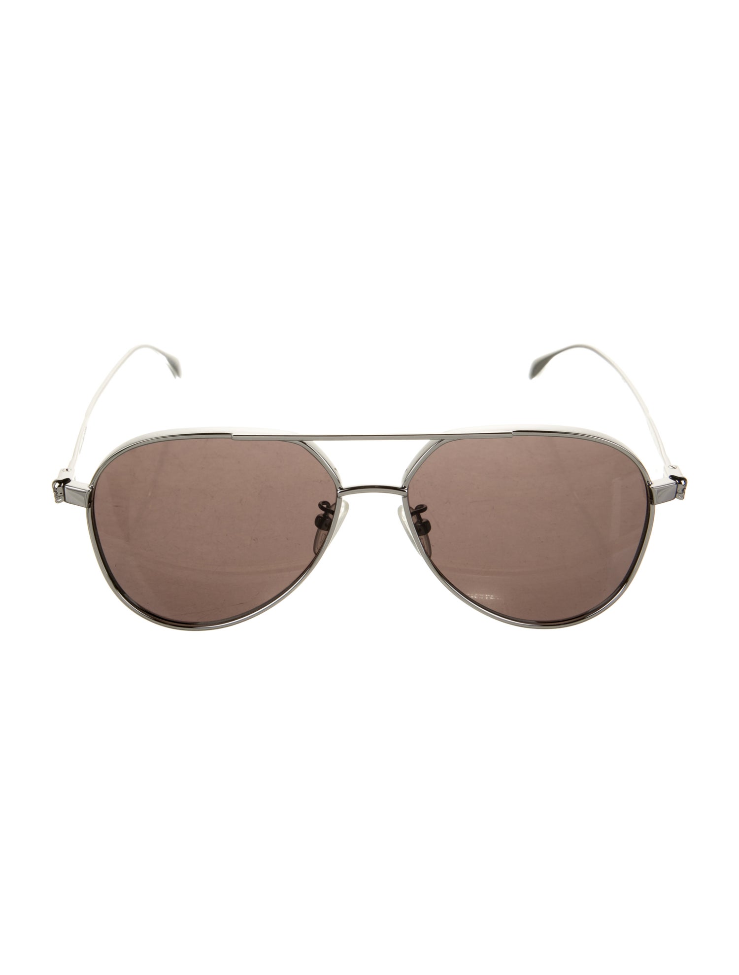 Alexander McQueen Aviator Tinted Sunglasses