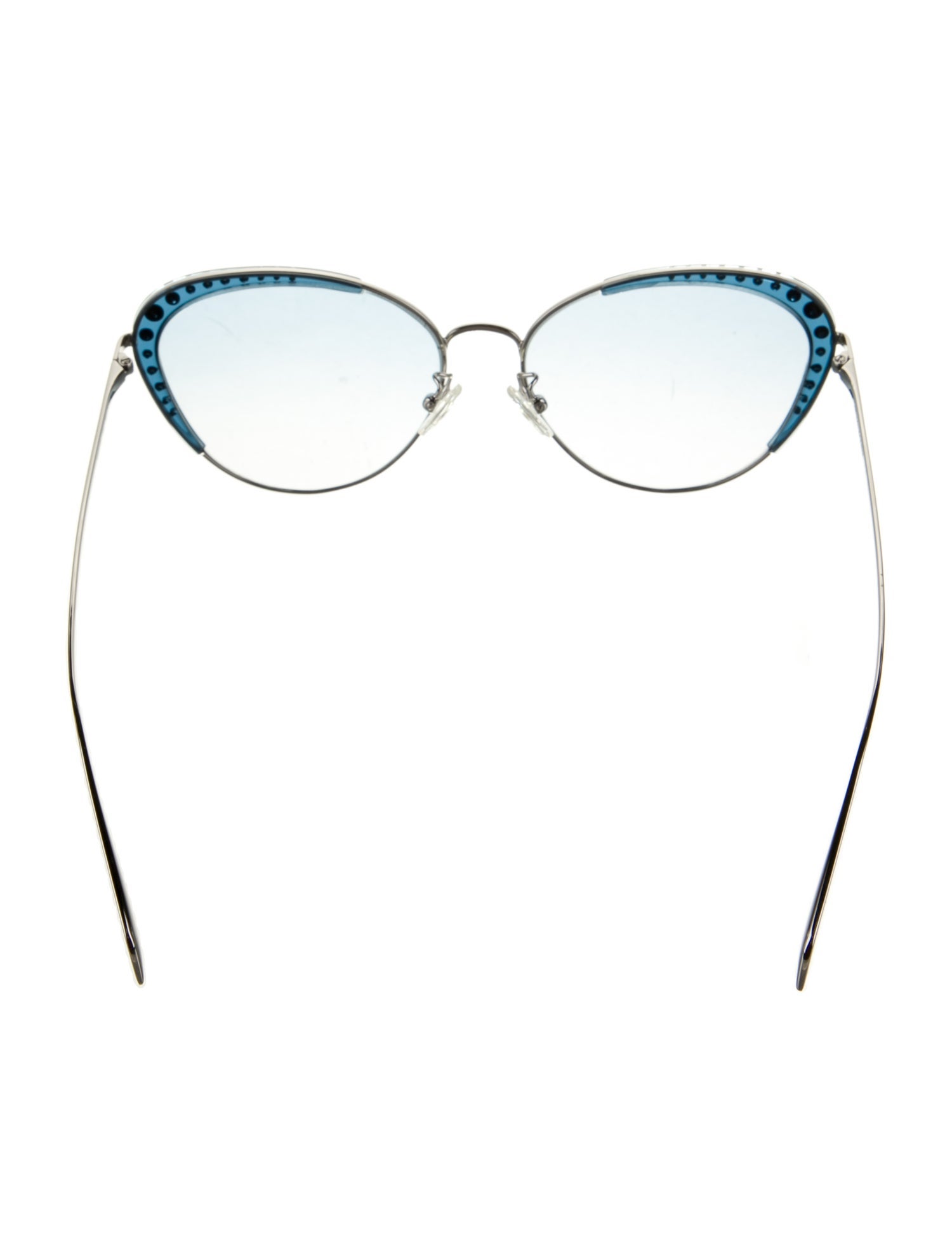 Alexander McQueen Cat-Eye Tinted Sunglasses