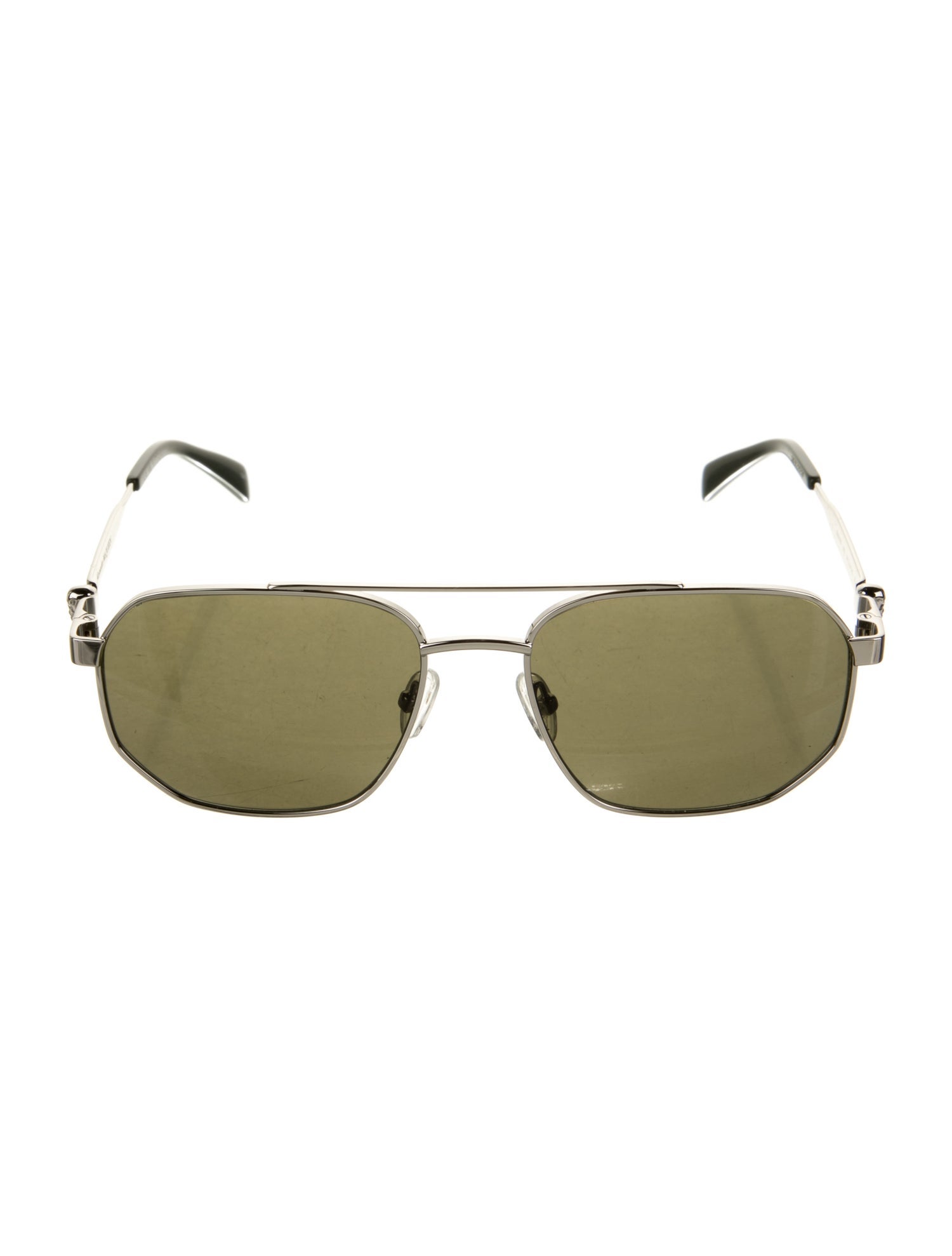 Alexander McQueen Aviator Tinted Sunglasses