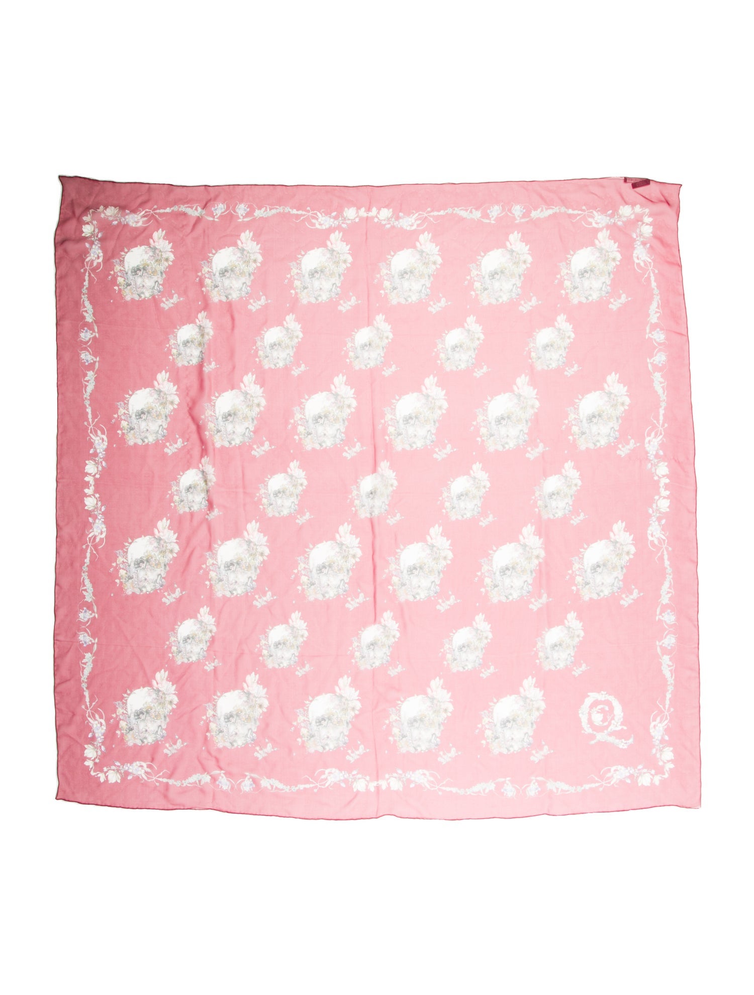 Alexander McQueen Silk Skull Scarf