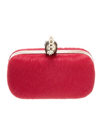Alexander McQueen Ponyhair Clutch